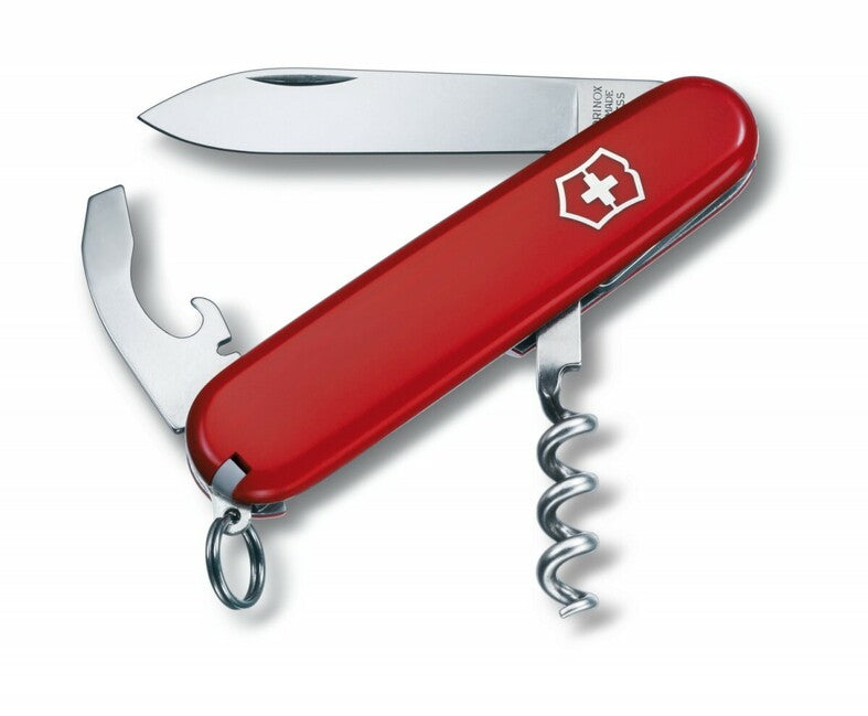 Victorinox Waiter multifunkciós Red kés 84 mm, piros, 9 funkcióval