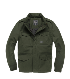 Vintage Industries Brent parka, olívazöld
