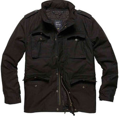 Vintage Industries Capper parka, fekete