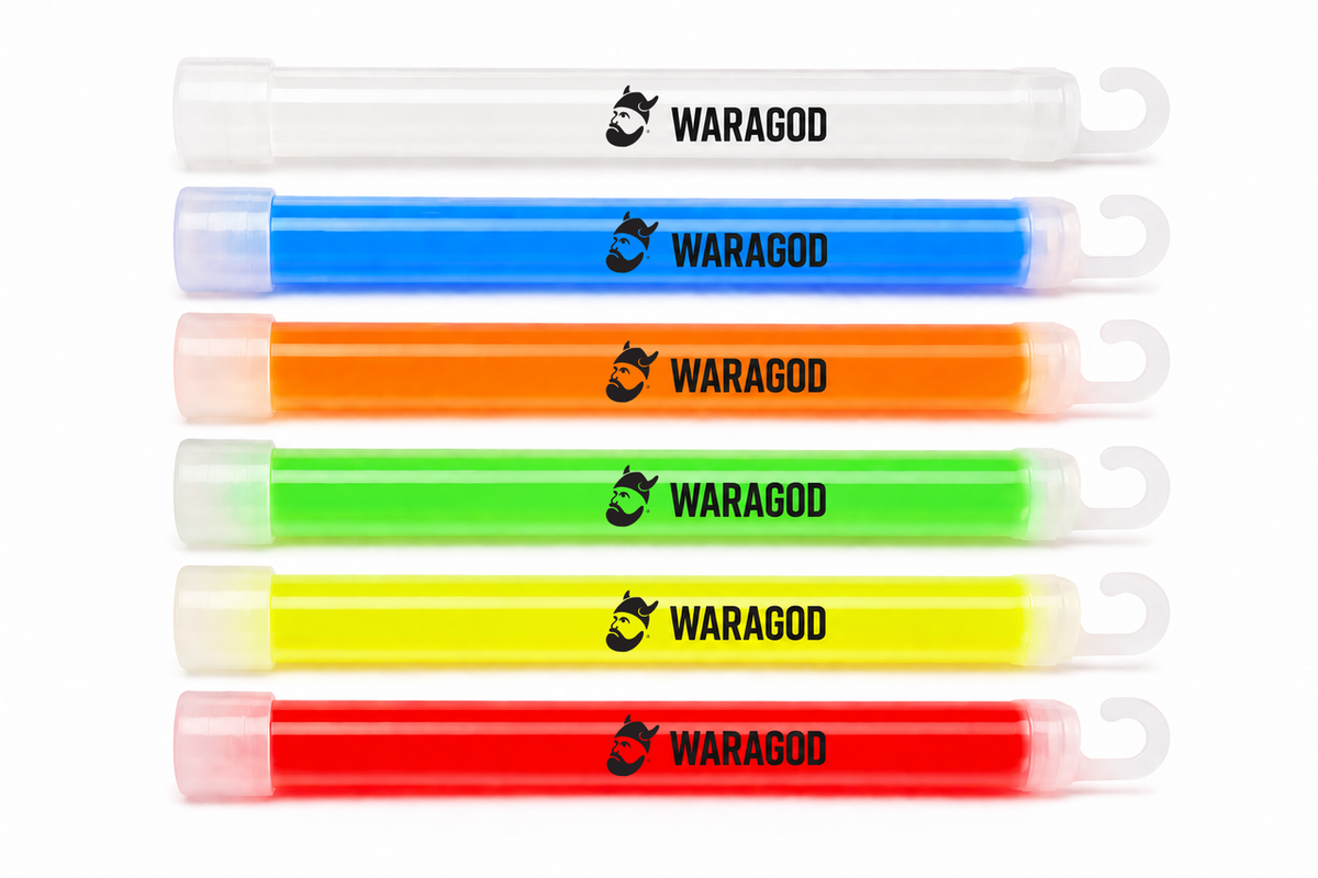WARAGOD világító rúd 15cm, kék