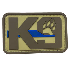 WARAGOD K9 Paw PVC felvarró, coyote