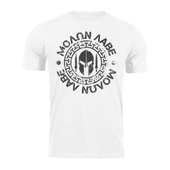 DRAGOWA rövid ujjú póló Molon Labe 160 g/m², fehér