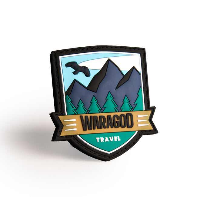 WARAGOD Travel 3D felvarró 7x5cm