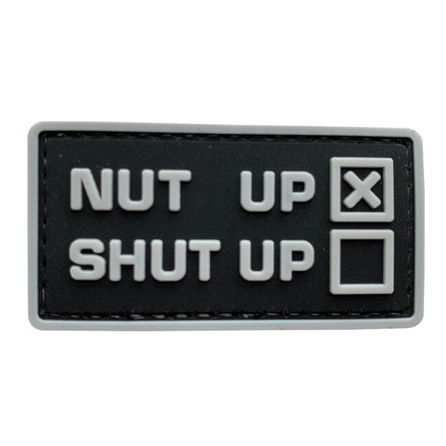 WARAGOD Nut UP PVC felvarró, fekete