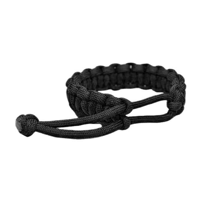 WARAGOD Ilmë paracord karkötő állítható zárral, fekete