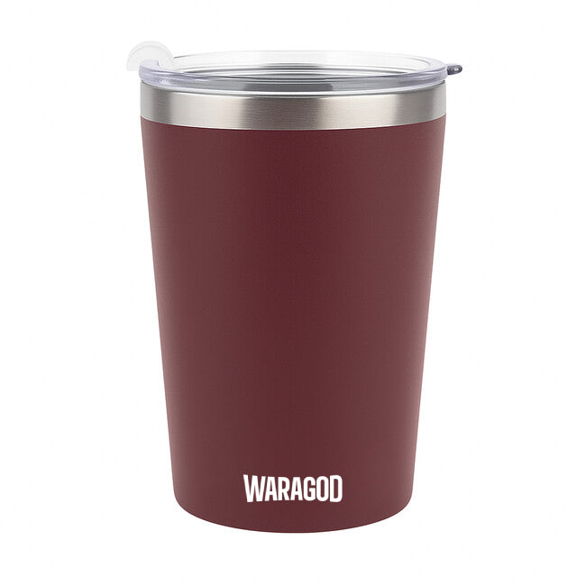 WARAGOD Scout termo pohár 355ml, bordó