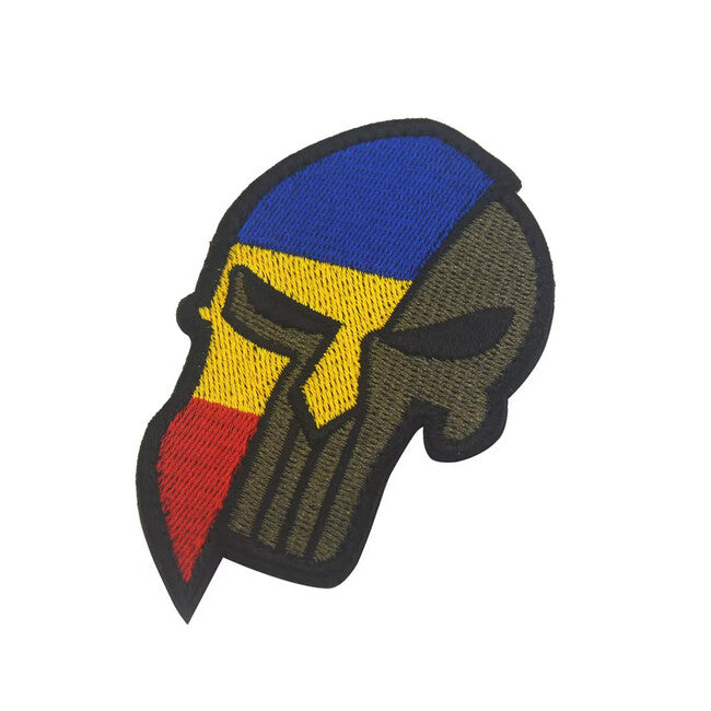 WARAGOD Punisher hímzett felvarró, Románia