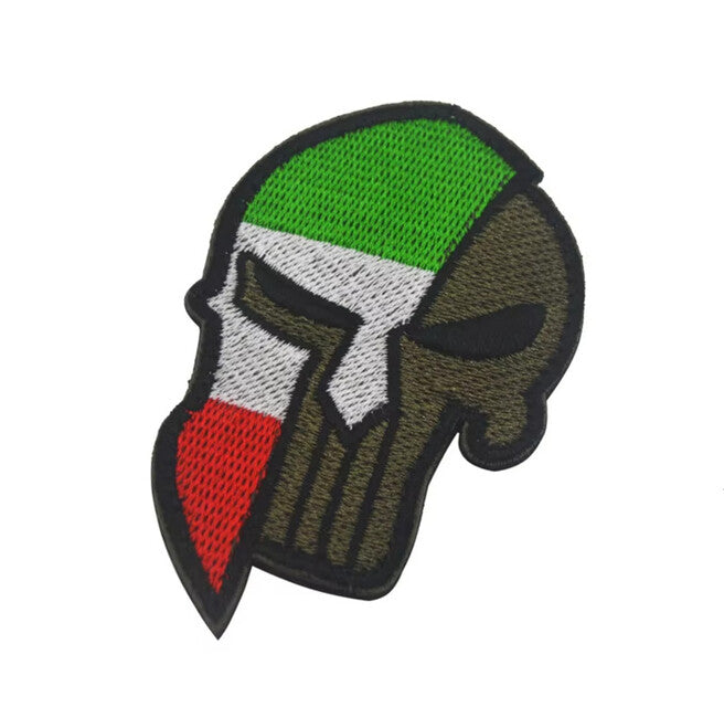 WARAGOD Punisher hímzett felvarró, Olaszország