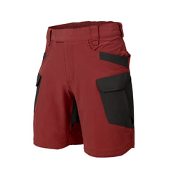 Helikon-Tex OTS 8.5" taktikai kültéri rövidnadrág VersaStretch Lite, Crimson Sky / Black