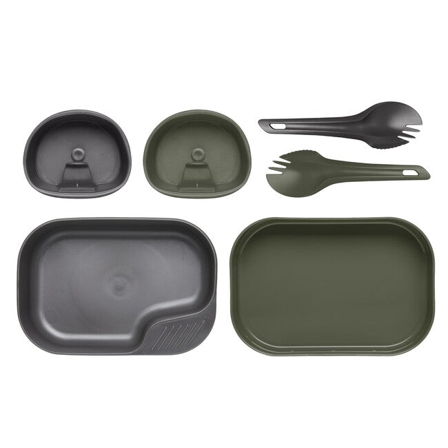 wildo DUO Light kemping készlet 6621, Olive Green / Dark Grey