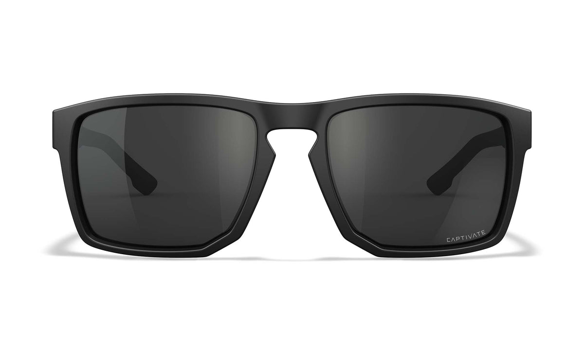 Wiley X Founder napszemüveg, Matte Black / CAPTIVATE Grey