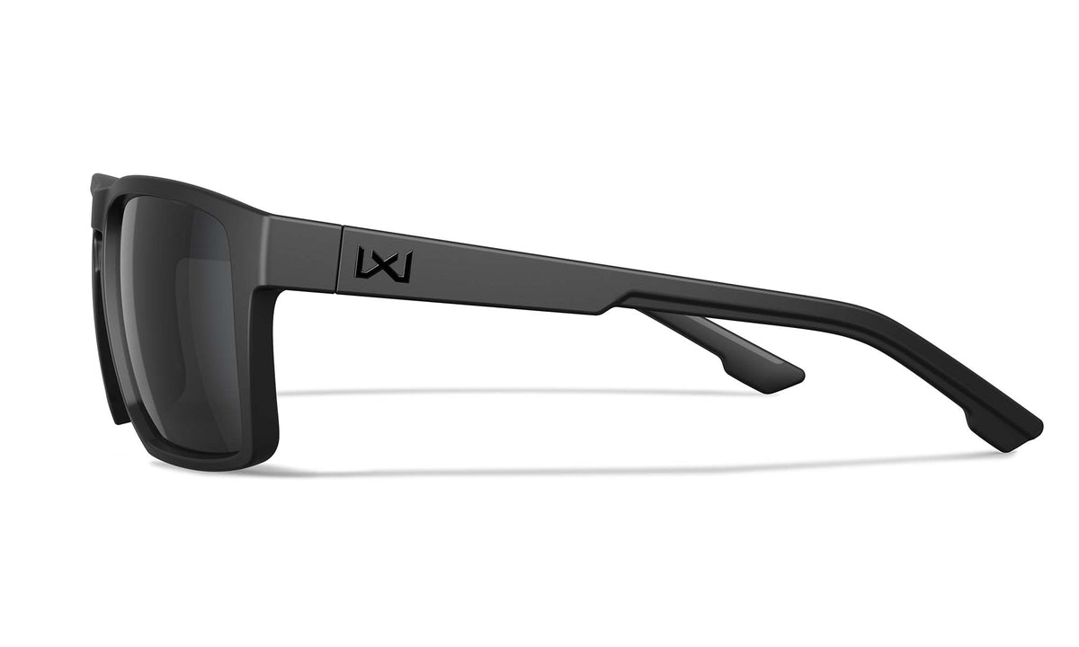 Wiley X Founder napszemüveg, Matte Black / CAPTIVATE Grey
