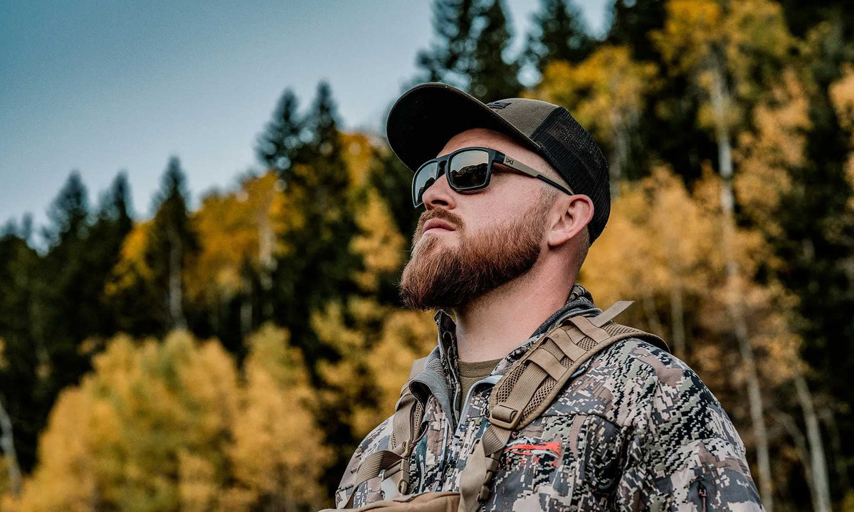 Wiley X Founder napszemüveg, Matte Black-Tan / CAPTIVATE Polarized Tungsten Mirror