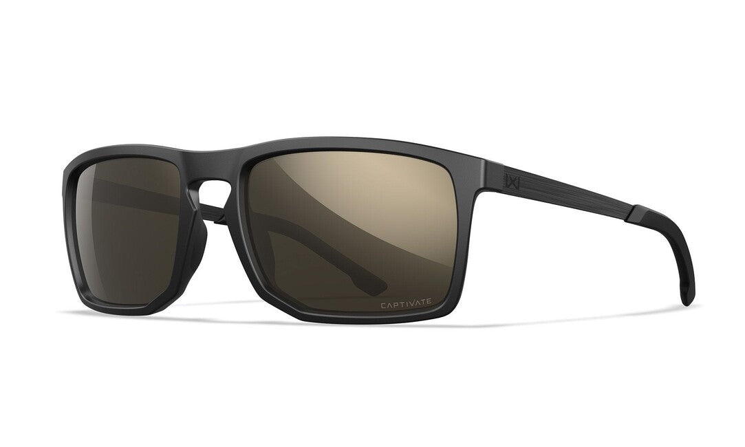 Wiley X Axe napszemüveg Captivate Polarized Tungsten Mirror, Matte Black