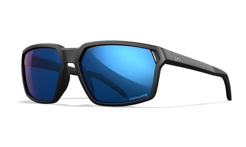 Wiley X Sierra napszemüveg Captivate Polarized Blue mirror, matte black
