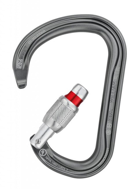 Petzl William Ball Lock karabiner automatikus biztosítóval
