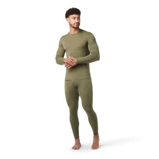 Smartwool Merino 250 Baselayer Crew hosszú ujjú póló Boxed, winter moss heather, M