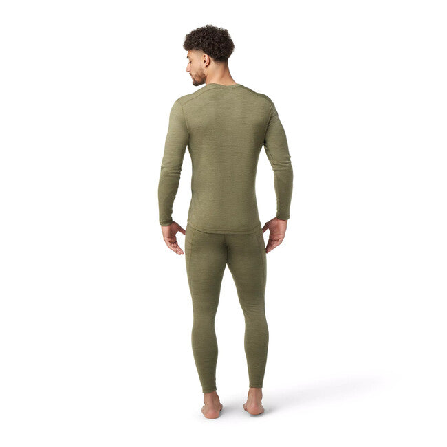 Smartwool Merino 250 Baselayer Crew hosszú ujjú póló Boxed, winter moss heather, M