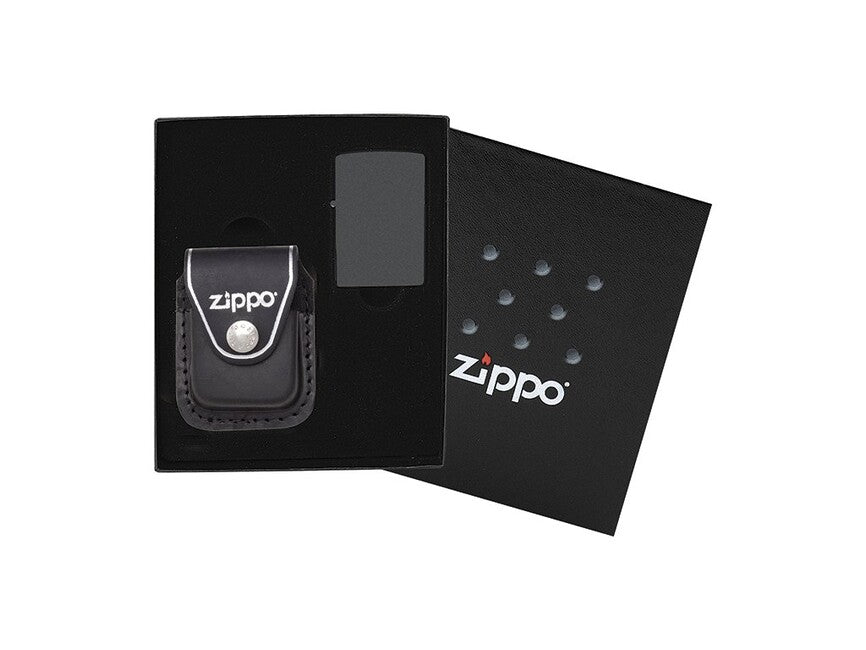Zippo ajándékdoboz fekete tokkal