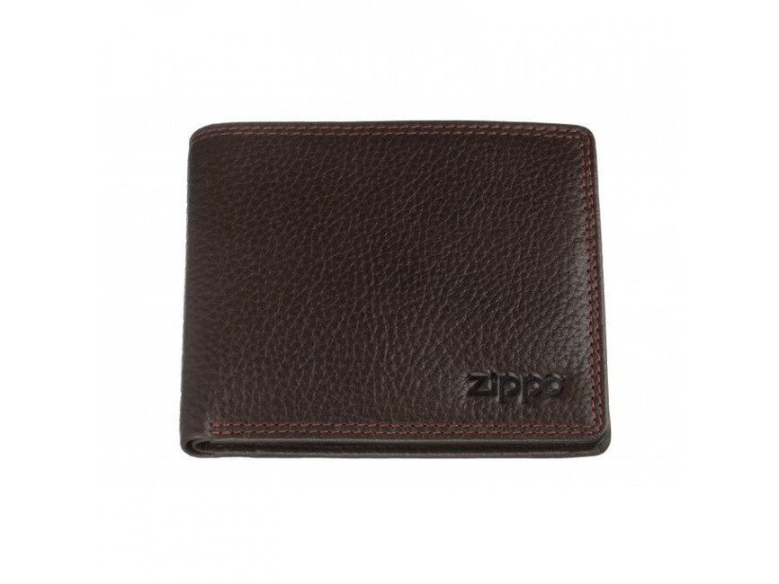 Zippo bőr pénztárca, barna