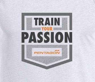 Pentagon Astir Train your passion póló, fekete