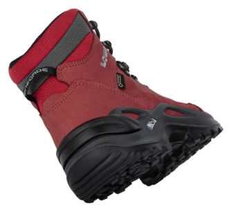 Lowa Renegade GTX Mid Ls trekking cipő, chili