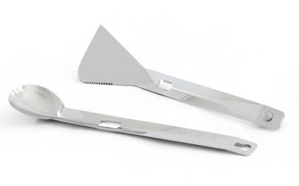 Origin Outdoors rozsdamentes acél 3 az 1-ben spatula