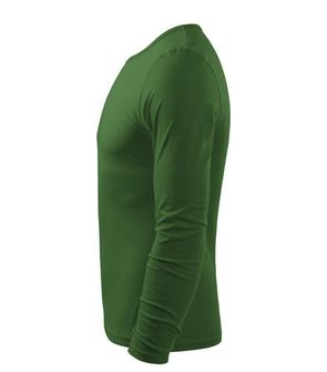 hosszú ujjú trikó Adler Fit zöld színben profilból