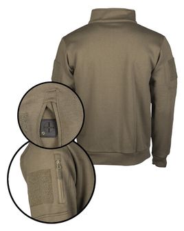 Mil-Tec taktikai pulóver kapucni nélkül ranger green