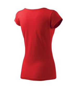 női rövidujjú trikó Adler Pure piros színben alakja