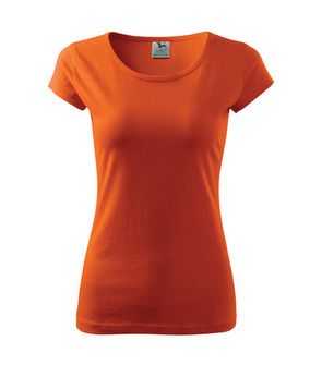 női rövidujjú trikó Adler Pure narancssárga színben elöről 