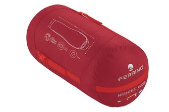 Ferrino Nightec 600 Lite Pro L hálózsák, piros színű