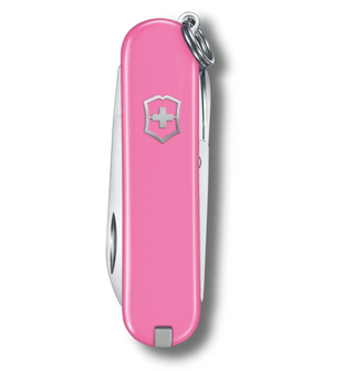 Victorinox Classic SD Colors Cherry Blossom, multifunkciós kés, rózsaszín, 7 funkció, buborékfólia