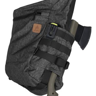 Helikon-Tex BUSHCRAFT SATCHEL táska - nylon és poliészter keveréke - melange szürke