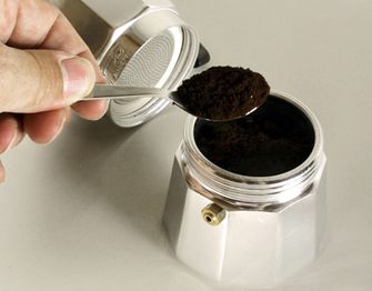 Origin Outdoors Espresso kávéfőző 6 csészéhez, rozsdamentes acél