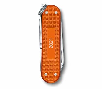 Victorinox Classic Alox LE 2021 multifunkciós kés 58 mm, narancssárga, 5 funkcióval