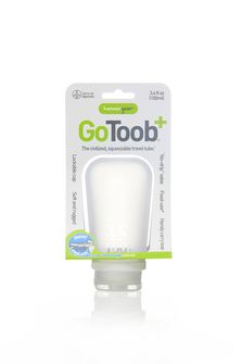 humangear GoToob+ szilikon utazási palack/pohár 100 ml átlátszó