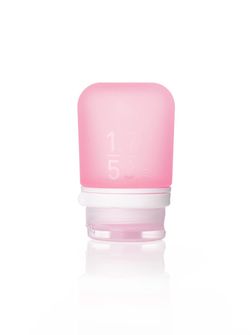 humangear GoToob+ szilikon utazó palack / tartály 53 ml rózsaszínű