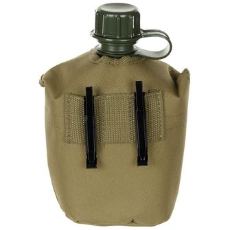 MFH Terepi palack 1L, BPA-mentes, prérifarkasbarna színű