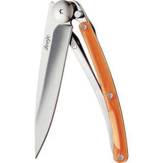 Deejo összecsukható kés narancssárga