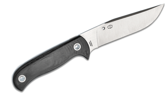Spyderco Bradley Bowie fix pengéjű kés 13 cm, fekete, G10, tokkal