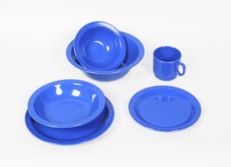 Waca Melamin desszert tányér 19,5 cm átmérőjű kék