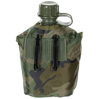 MFH Terepi palack 1L, BPA-mentes, woodland