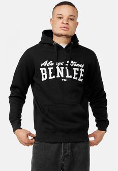 BENNEE Hood Strong férfi kapucnis pulóver, fekete