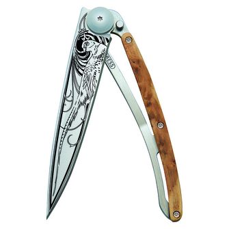 Deejo összecsukható kés Nature juniper wood Pheasant