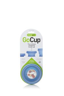 humangear GoCup összecsukható, higiénikus és csomagolható utazó pohár &#039; 237 ml kék