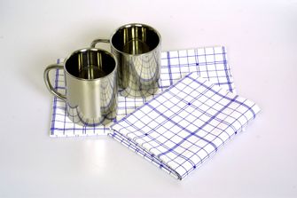 BasicNature konyhai törülköző Mikroszálas konyhai törülköző kék 50 x 57 cm