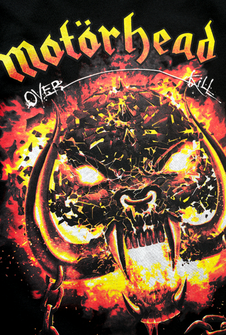Brandit Motörhead póló Overkill, fekete
