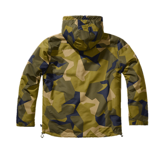 Brandit Frontzip széldzseki, svéd terepszínű kabát