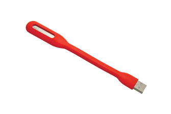 Baladeo PLR946 Gigi - LED USB zseblámpa, piros színű